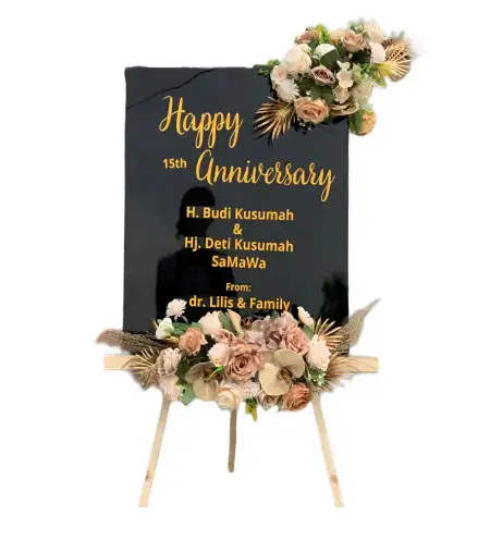 Papan Bunga Akrilik Kebolampang